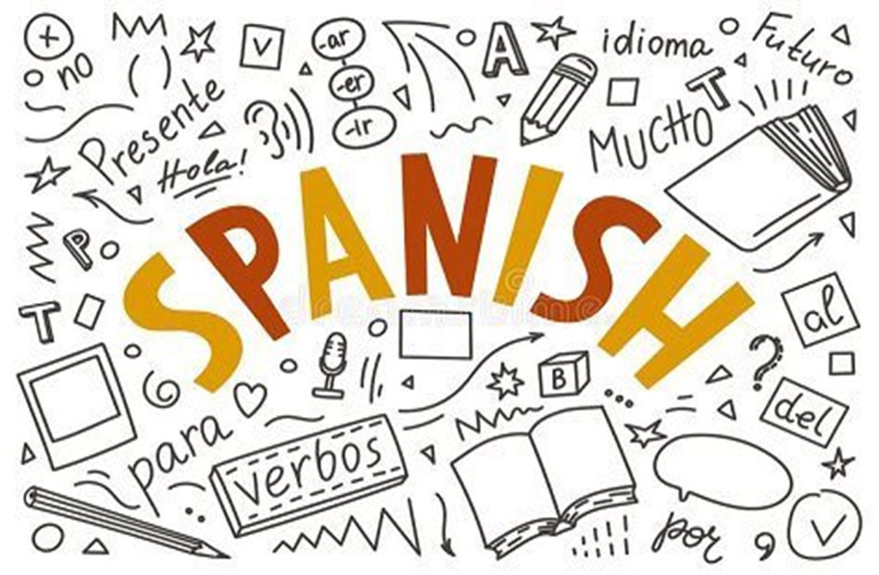 A spanish word written in different languages.